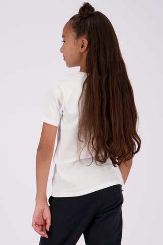 T-shirt Shield - Wit - Wit, zwart en roze