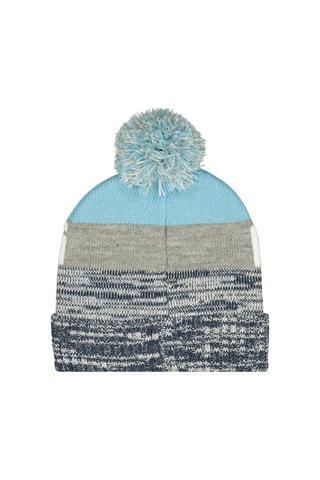 Muts met Pompon Vaso  - Blauw - Blauw en grijs