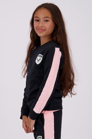Sweater Newon - Zwart - Zwart en roze