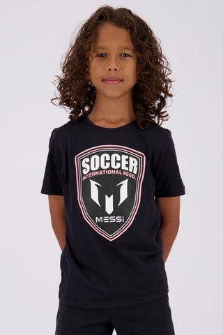 T-shirt Shield - Zwart - Wit, zwart en roze