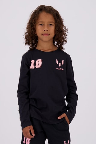 T-shirt Nerol - Zwart - Zwart en roze