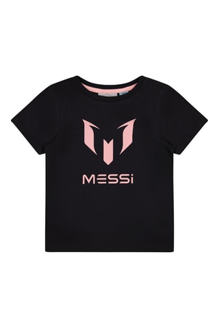 T-shirt Narop - Zwart - Zwart en roze