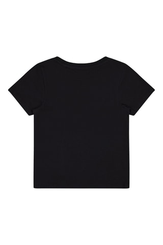T-shirt Narop - Zwart - Zwart en roze