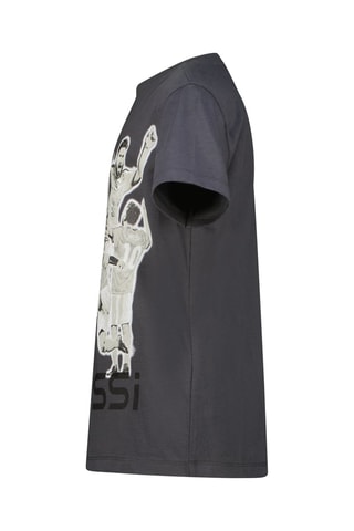 T-shirt Messi - Grijs - Wit en grijs