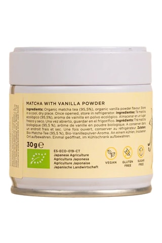 Thé Matcha Vanille bio - 30 g