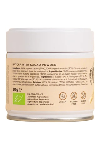 Thé Matcha Chocolat bio - 30 g