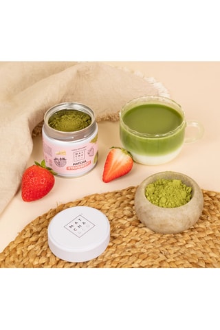 Thé Matcha Fraise bio - 30 g