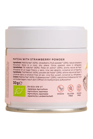 Thé Matcha Fraise bio - 30 g