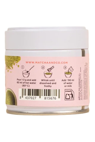 Thé Matcha Fraise bio - 30 g