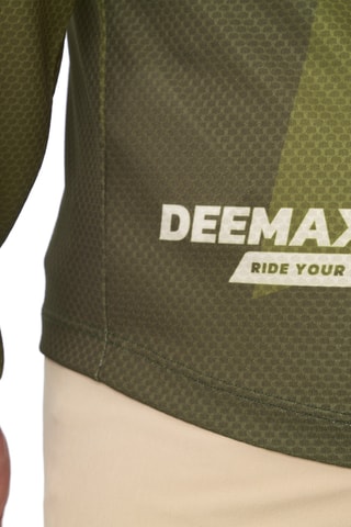 Maillot Deemax Enduro Ls - Vert
