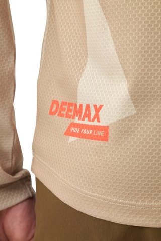 Maillot Deemax Enduro Ls - Blanc