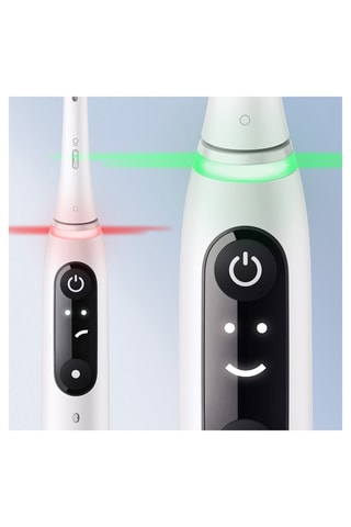 Estuche dúo - Cepillos de dientes eléctricos - iO6 Series -  Blanco y rosa