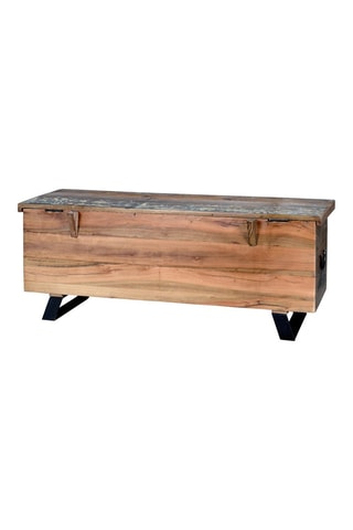 Coffre en manguier - 116 x 40 x 47 cm