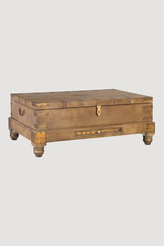 Table basse en manguier massif - 105 x 40 x 70 cm