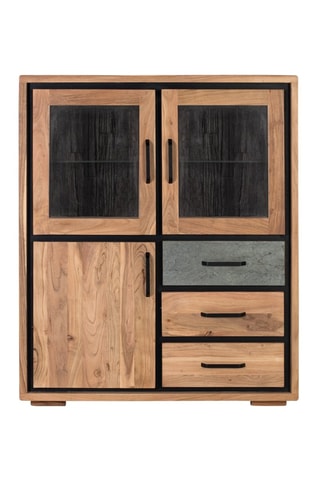 Buffet 3 portes en acacia