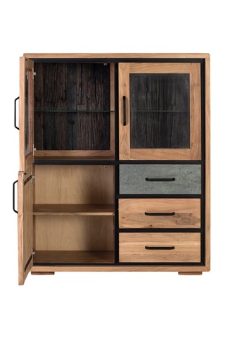 Buffet 3 portes en acacia