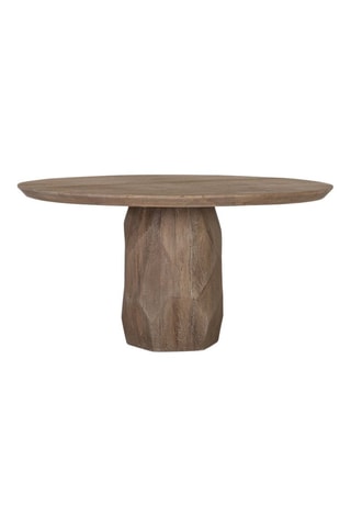 Table à manger en manguier - 150 x 78 x 150 cm