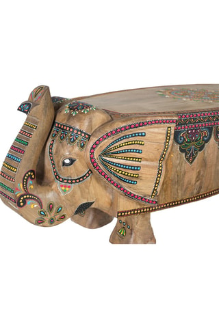 Banc en manguier - 157 x 40 x 46 cm