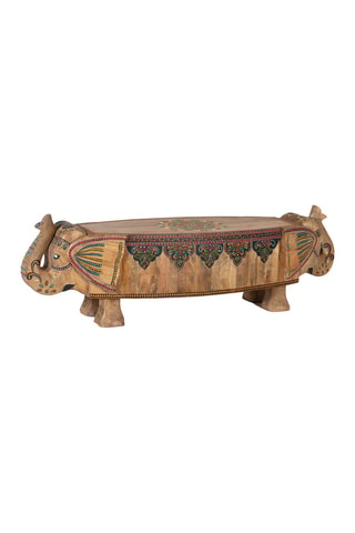 Banc en manguier - 157 x 40 x 46 cm
