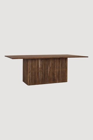 Table à manger en manguier - 220 x 76 x 110 cm