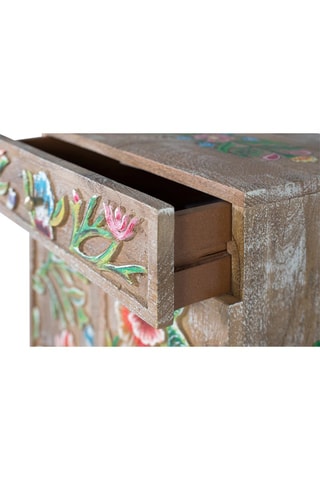 Buffet 2 portes en manguier - 40 x 60 x 31 cm