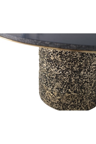 Table basse en marbre - 87 x 45 x 87 cm