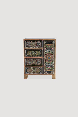 Table de chevet en manguier - 45 x 60 x 30 cm