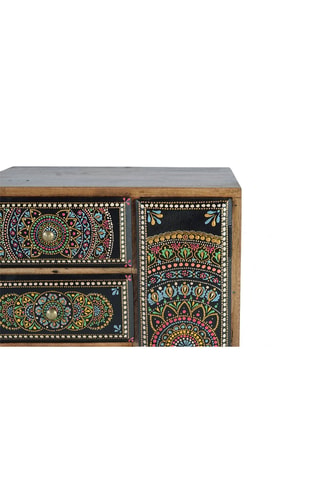 Table de chevet en manguier - 45 x 60 x 30 cm