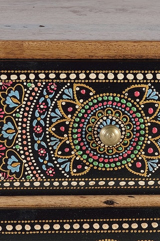 Table de chevet en manguier - 45 x 60 x 30 cm