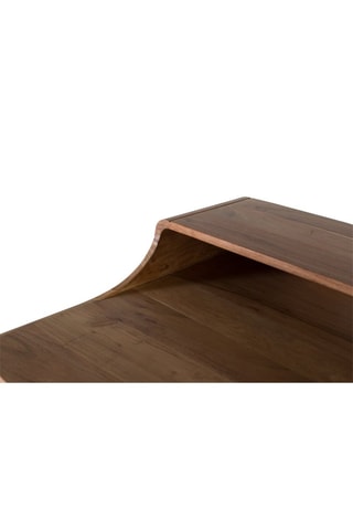 Bureau 3 tiroirs en acacia - 115 x 90 x 60 cm