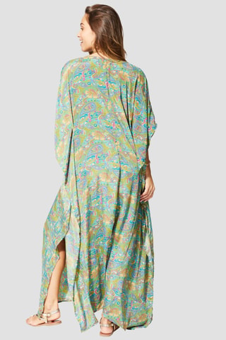Kaftan - Groen en turquoise