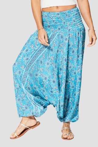 Harembroek - Blauw en beige