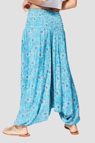 Harembroek - Blauw en beige