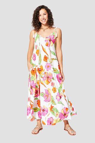 Robe longue - Blanc