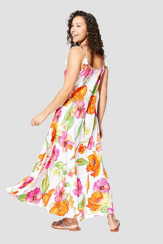 Robe longue - Blanc