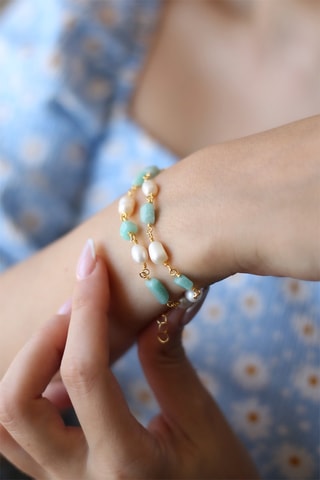 Pulsera - Aguamarinas