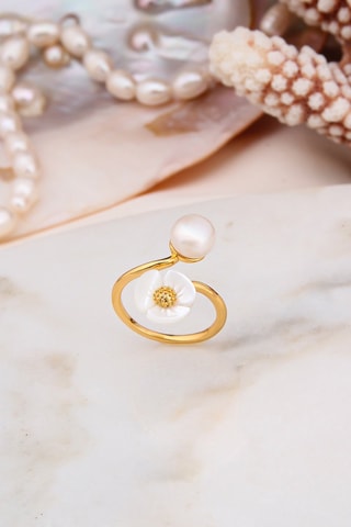 Anillo - Perla cultivada