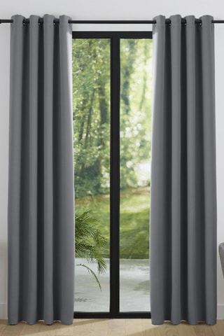 Cortina opaca - Antracita - 140 x 260 cm