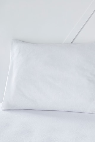 Funda de almohada de algodón Today - 180 hilos/cm² - Blanco
