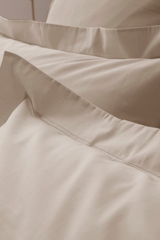 Funda de almohada de percal de algodón 80 hilos/cm² Julian - Lino