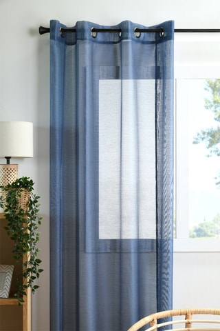Visillo Linwood - Denim - 140 x 260 cm