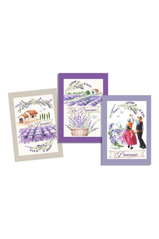 3 paños Luberon - Lavanda