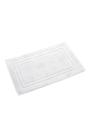 Alfombra de baño - Blanco - 50 x 80 cm