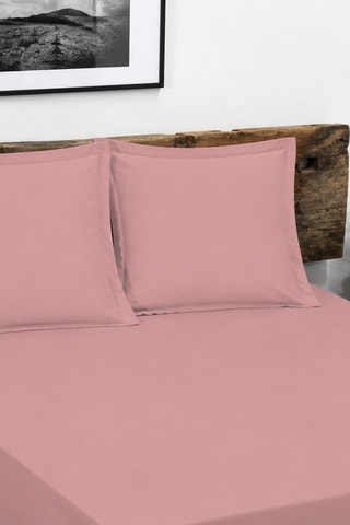 Juego de sábanas 57 hilos/cm²- Rosa