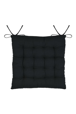 Cojín de silla de fibras de bambú Ziana - Crudo - 38 x 38 cm