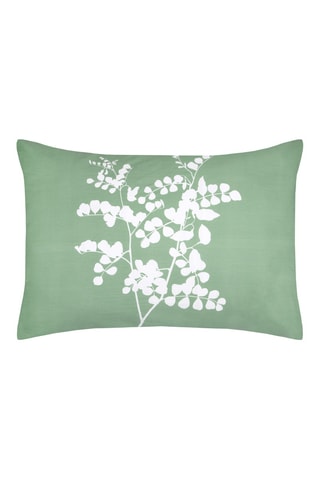Funda de almohada de fibras de bambú Sylvana - Verde