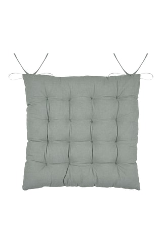 Cojín de silla de fibras de bambú Yuki - Natural - 38 x 38 cm
