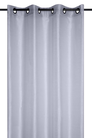 Visillo de fibras de bambú Linwood - Gris - 140 x 260 cm