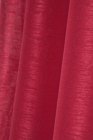 Visillo de fibras de bambú Linwood - Rojo - 140 x 260 cm