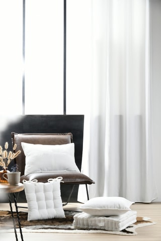 Cortina de fibras de bambú Dandy - Crudo - 140 x 260 cm